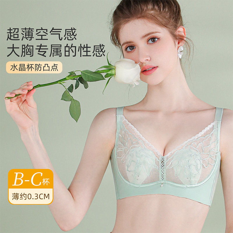 浪漫春天轻奢蕾丝杯，大胸显小还防下垂？真实体验分享！