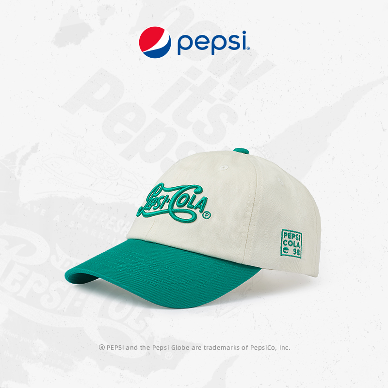 百事棒球帽开箱！这顶拼色遮阳帽也太潮了吧！