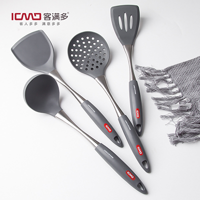 客满多KMD不锈钢硅胶锅铲勺：耐高温不烫手，厨房新宠还是智商税？