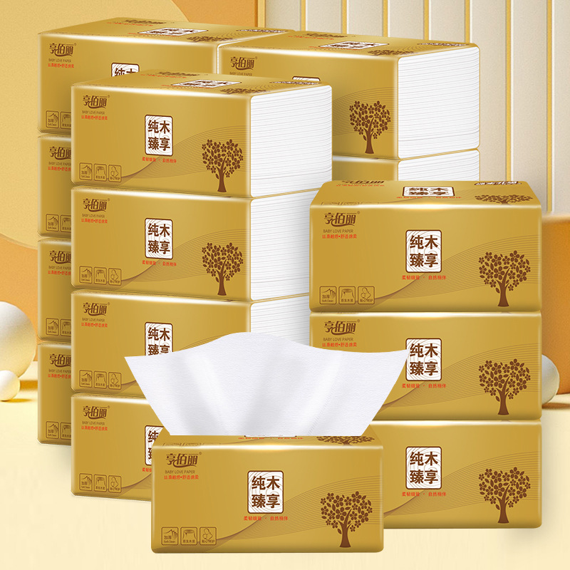 囤货党必入！亨佰丽金装抽纸240张30包，不到60块整箱搬回家！