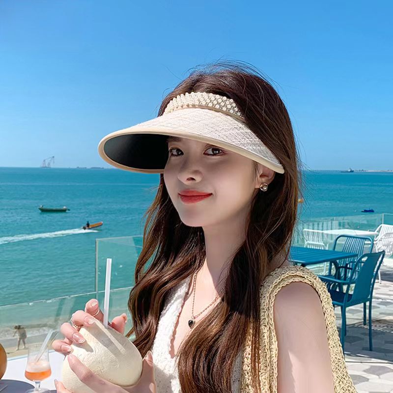 夏日防晒新宠！亚比雅BYB黑胶空顶帽，防晒又时髦，戴上就是韩系女主角！