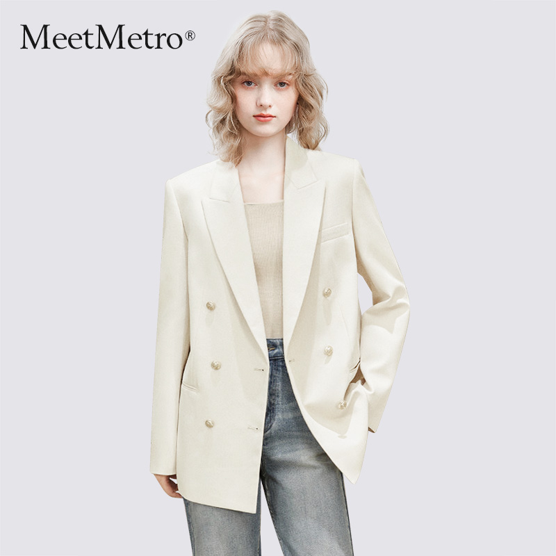 MeetMetro西服外套：抽象概念里的高级感，我直接一个“泰裤辣”！