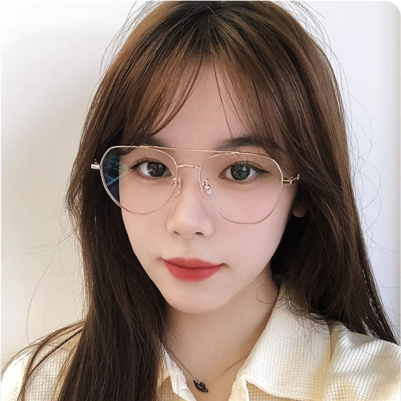 素颜神器！蓝婷凯丝蛤蟆框防蓝光眼镜，显瘦又护眼，电脑族必备！
