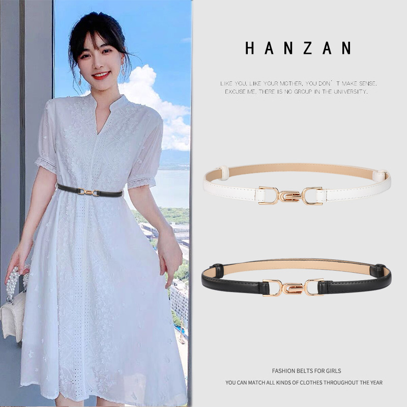 韩赞女士真皮腰带测评：调节自由，但细节有点小尴尬