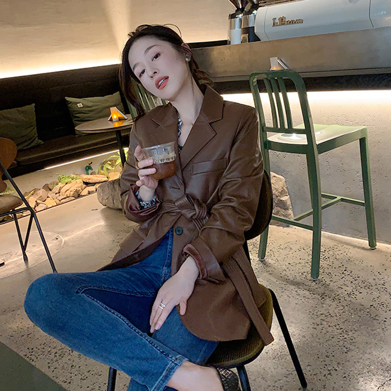 凯撒Kaiser西装领皮衣：穿上它，我就是这条街最靓的仔！