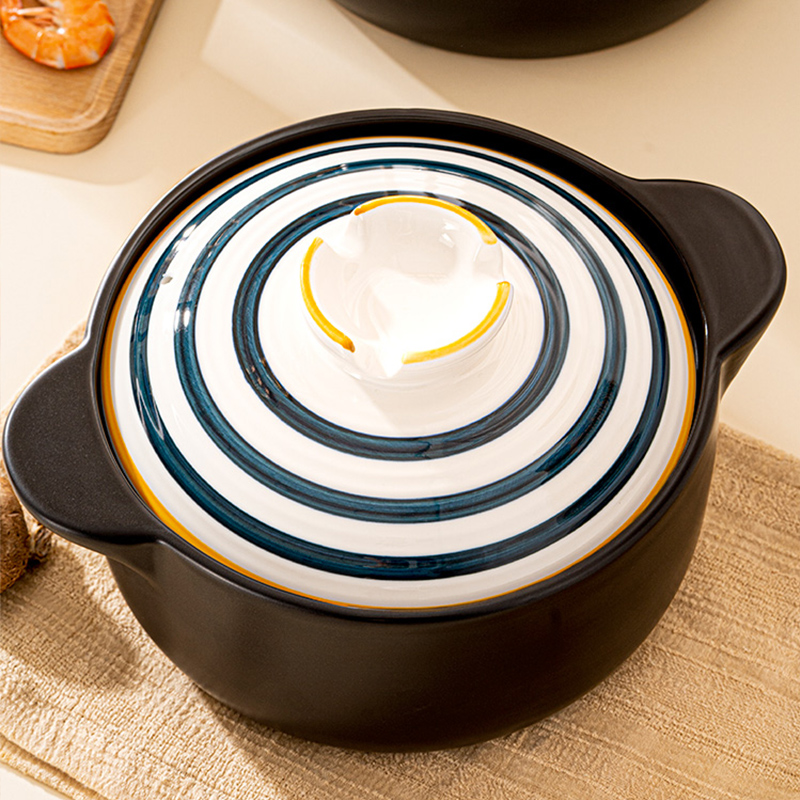 4L韩式深锅手绘甲骨文砂锅，169元就能拥有的文艺范儿！