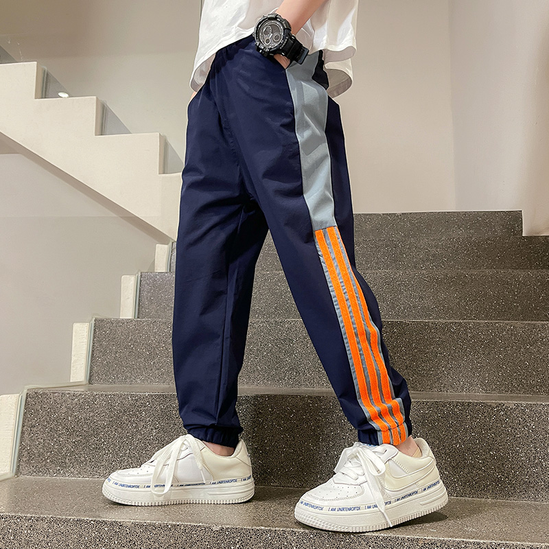 桃子猴男童冰丝防蚊裤：夏日遛娃神器，防蚊又凉快！