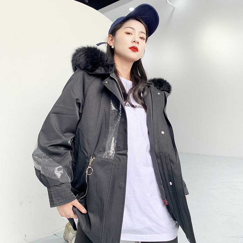 花6705买凯撒皮草派克服，值吗？真实体验告诉你！