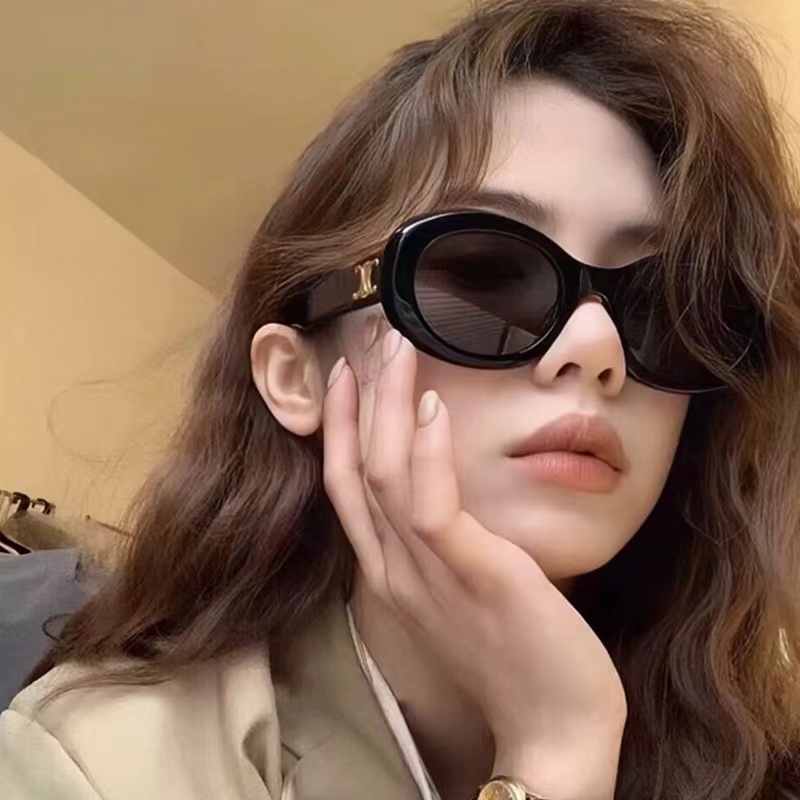 美艾伦复古椭圆框太阳镜：素颜神器还是网红智商税？真实体验大揭秘！
