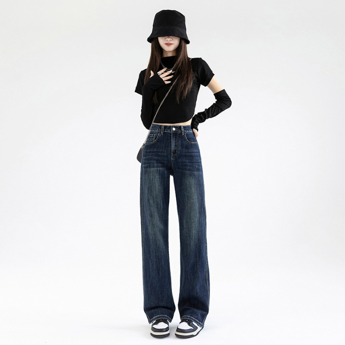 这条普鲁士蓝阔腿裤，让我在舒适与挺括之间找到了完美平衡！