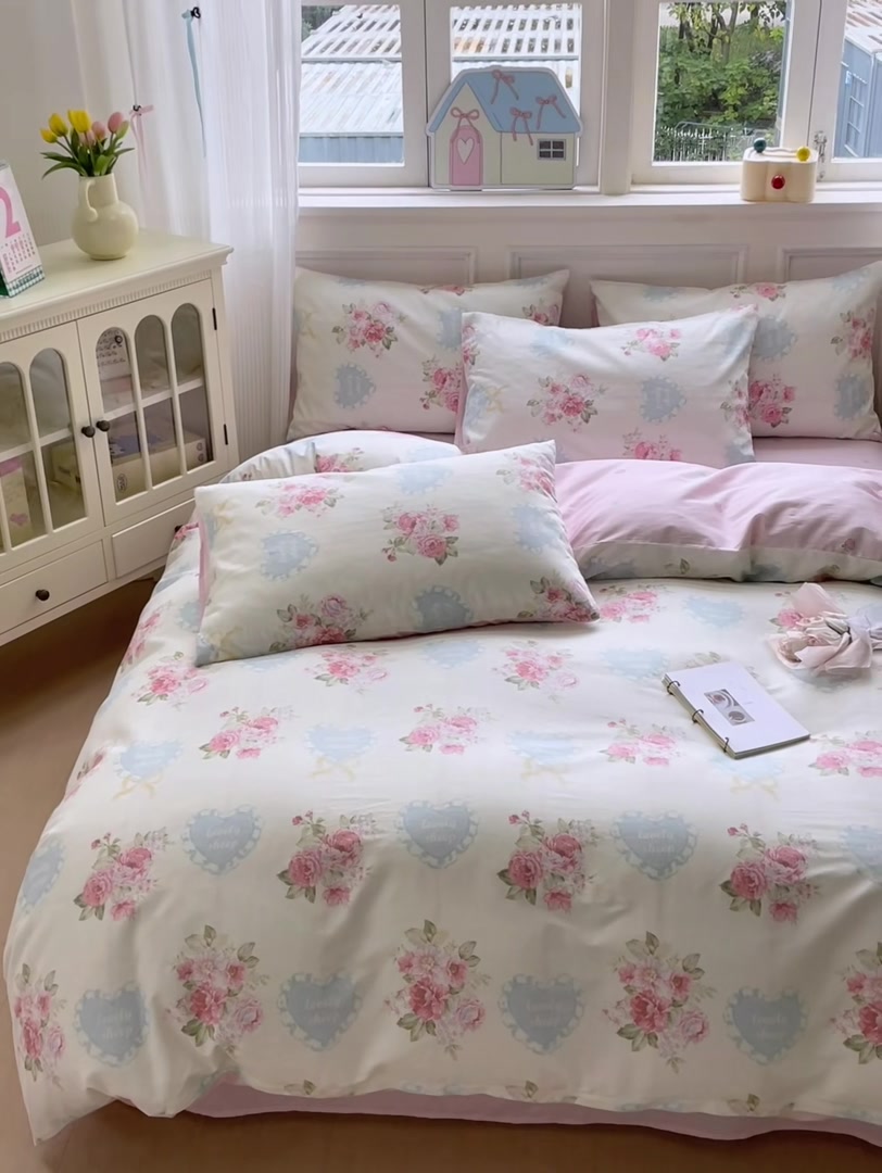 宿舍党必看！这款纯棉四件套让我彻底告别失眠💤