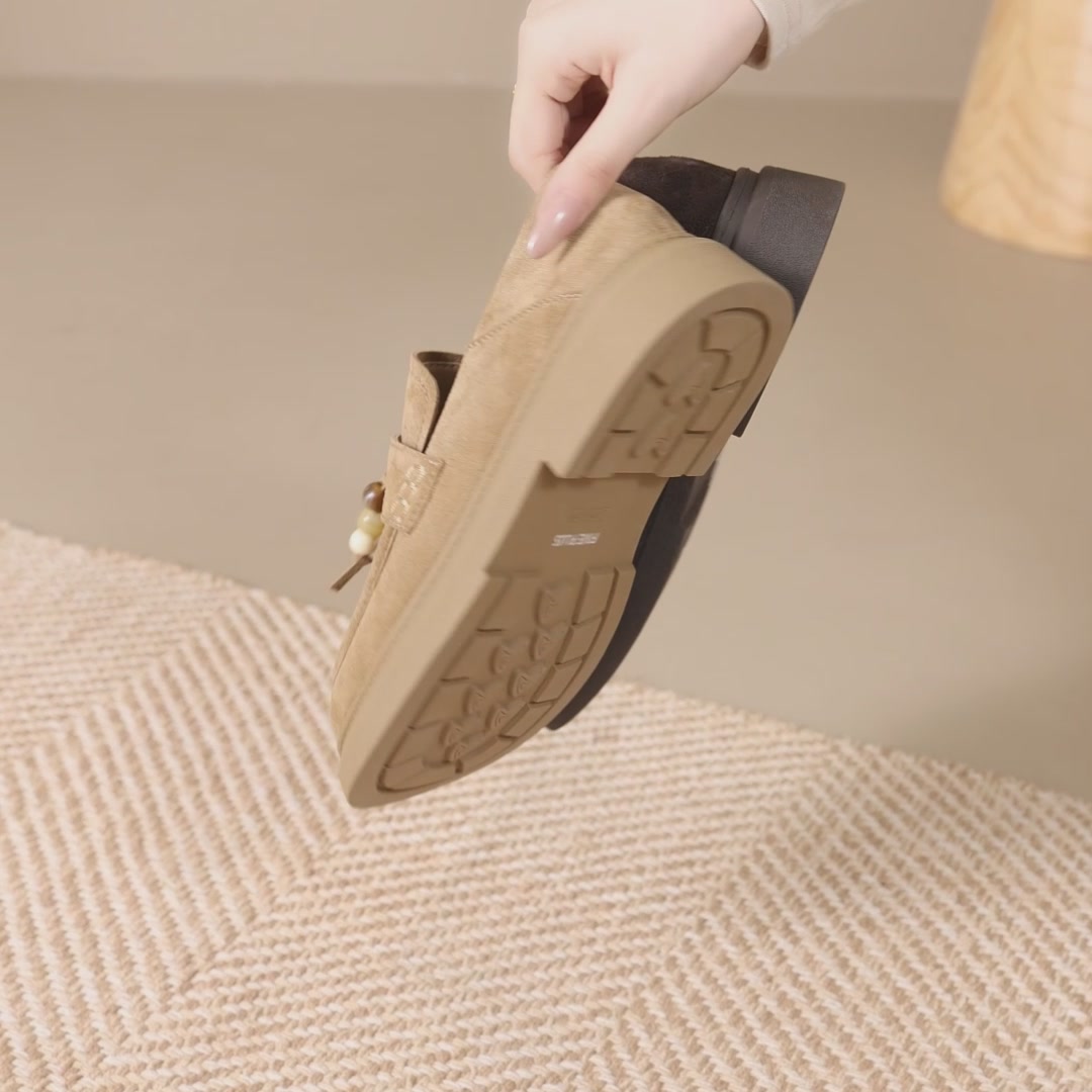 Five Plus勃肯鞋测评！厚底乐福鞋太适合秋冬啦✨