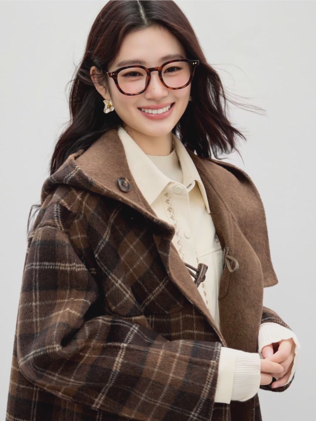 25冬新品！秋水伊人毛呢外套，气质与温度我都要💫