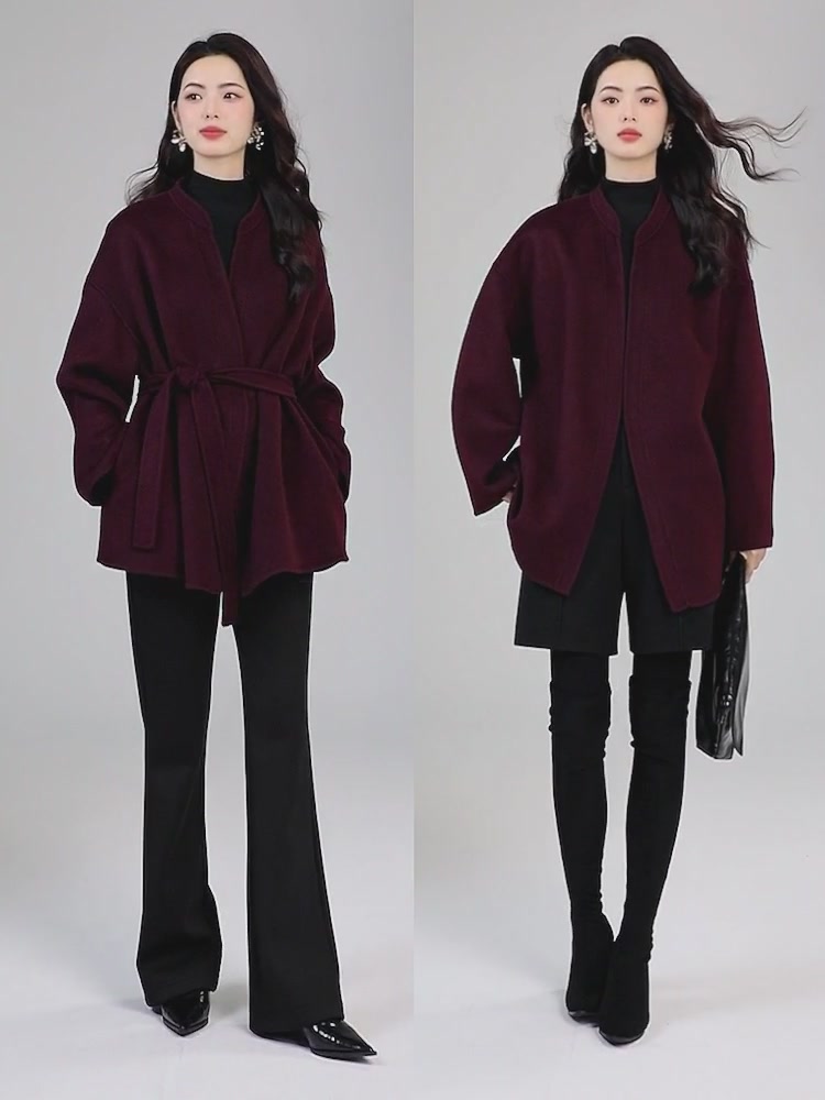 别被价格吓到！这件羊毛大衣的质感真的绝了！