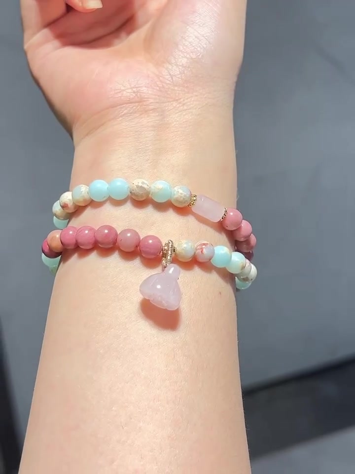 一生一石锦瑟年华手串：一份来自寿山石的温润时光