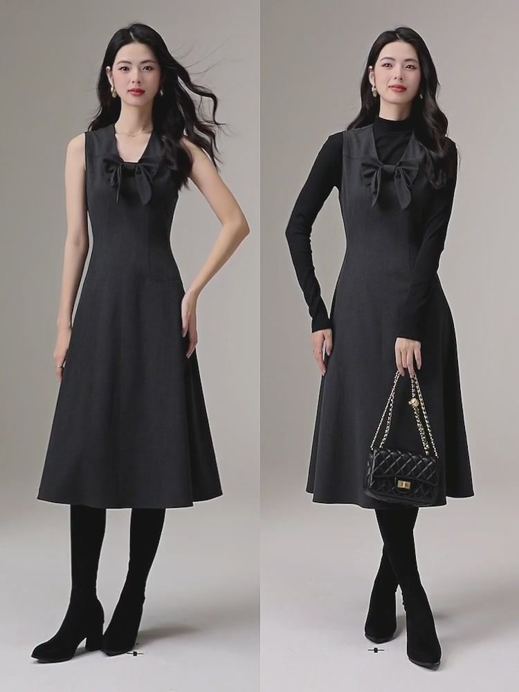 一条让我又爱又恨的背心裙：优雅与尴尬并存