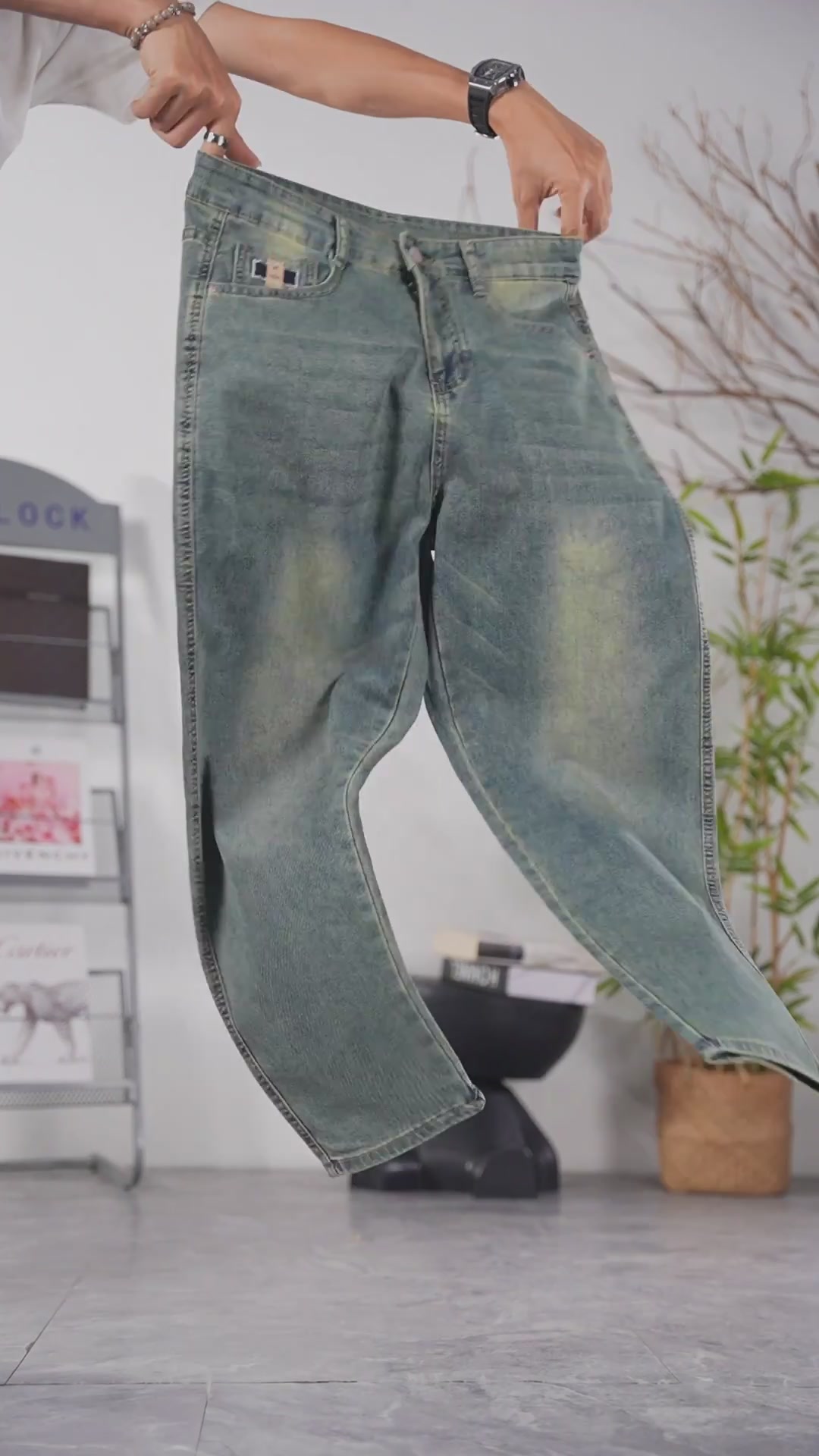 穿上这条天丝牛仔裤，我直接原地降温10度！