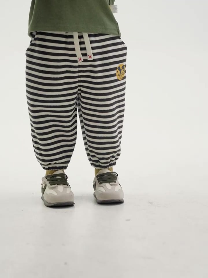 嘟嘟家宝宝条纹裤：春天里的小确幸，舒适与颜值并存