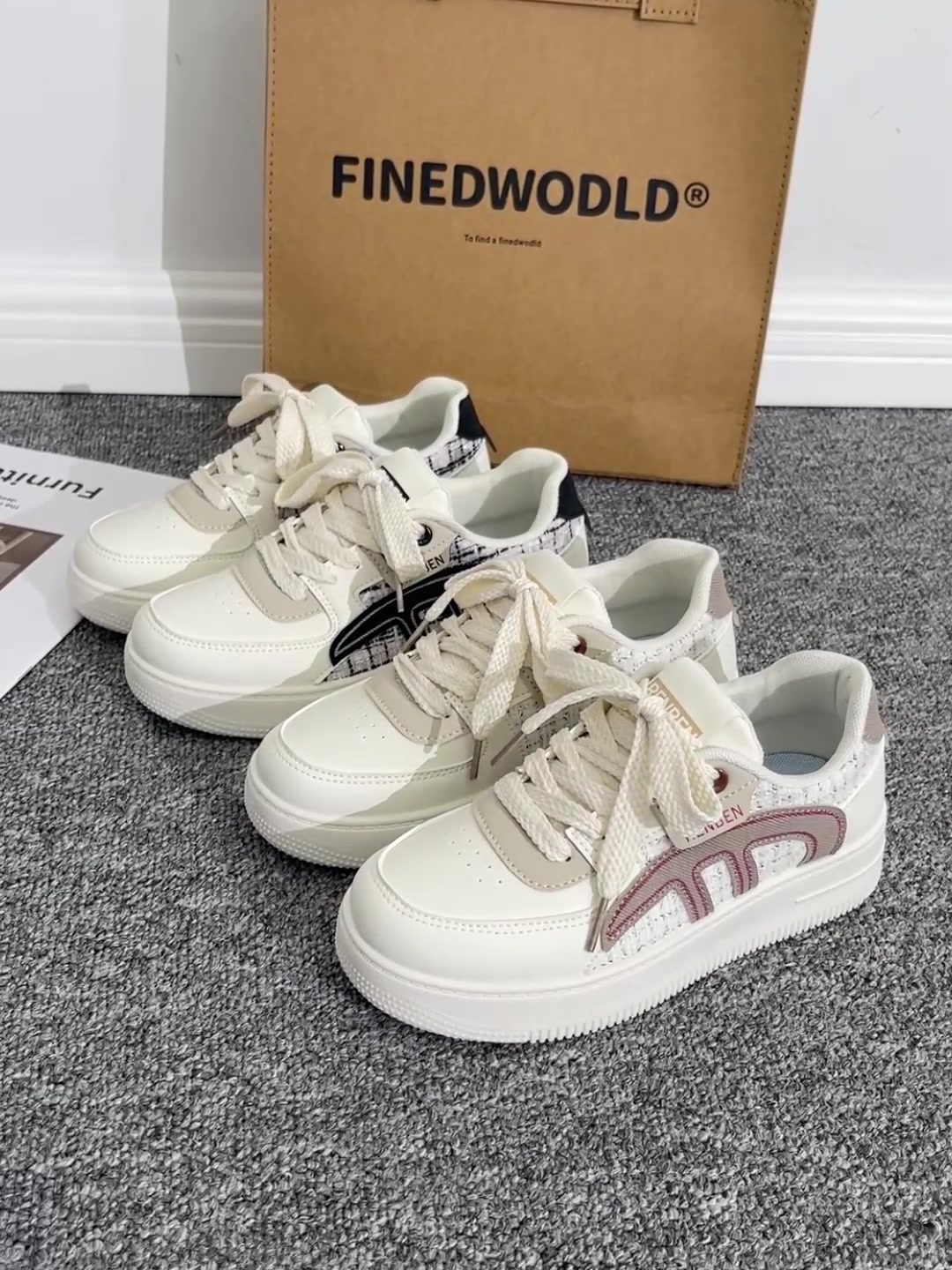 人本小白鞋实测：239元的小香风板鞋，值不值得冲？