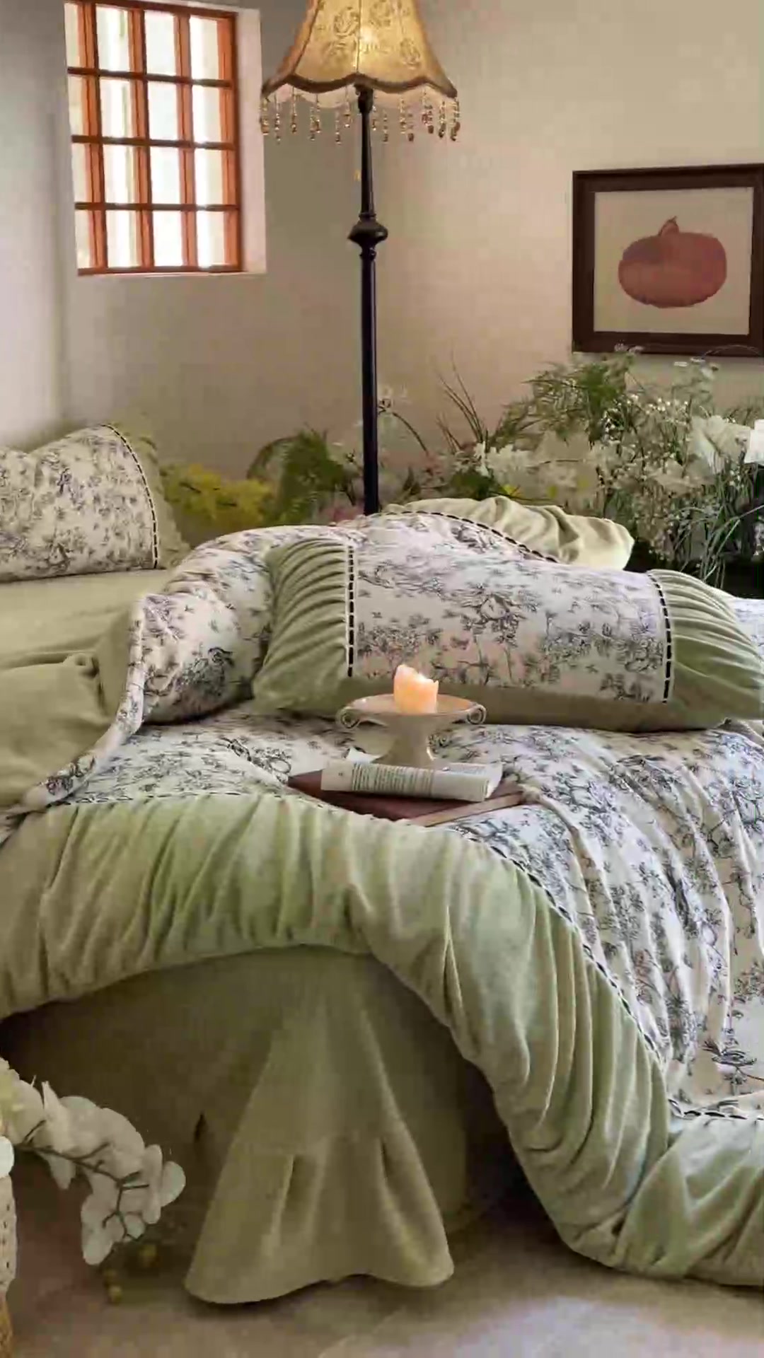 冬日暖阳☀️法式复古印花四件套，温暖整个冬天！