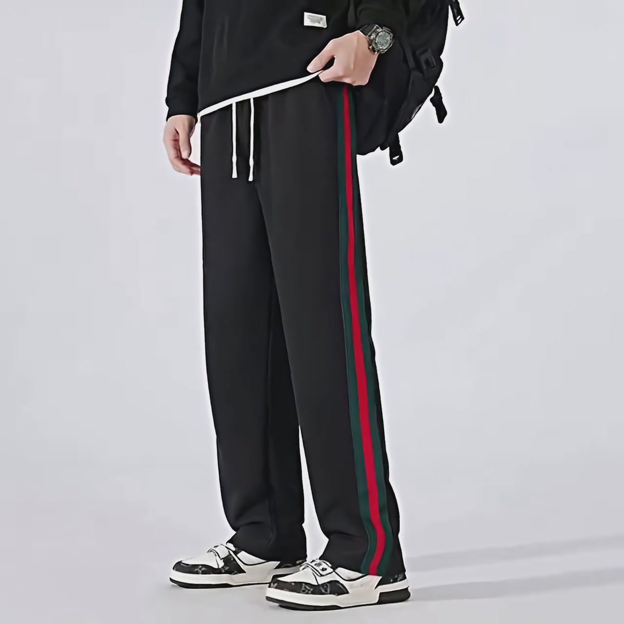 麦锐思MIIRACER男式休闲裤：社交达人的显高秘籍，亲肤百搭不踩雷！