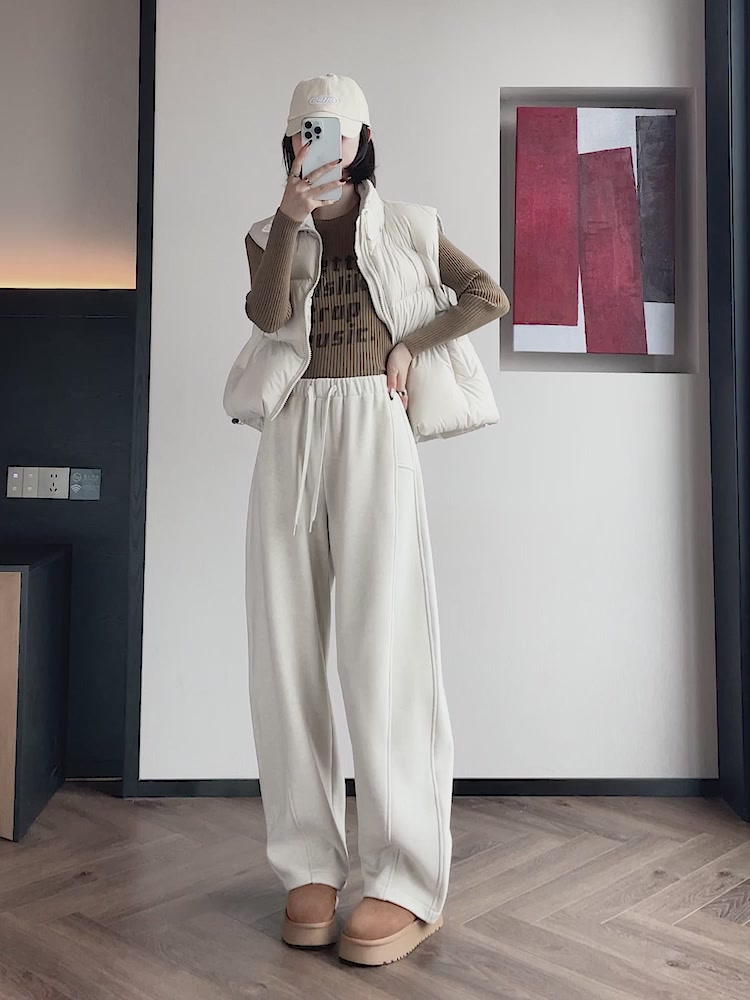 今芙加绒糯米裤，冬天穿它真的不冷吗？