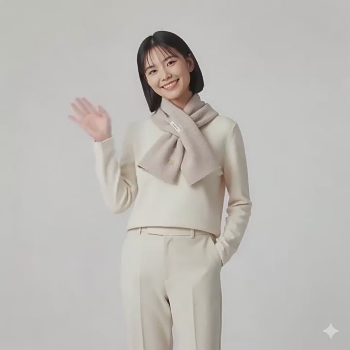 蓝婷凯丝Lightingkiss围巾：羊毛围脖界的“氛围感刺客”？