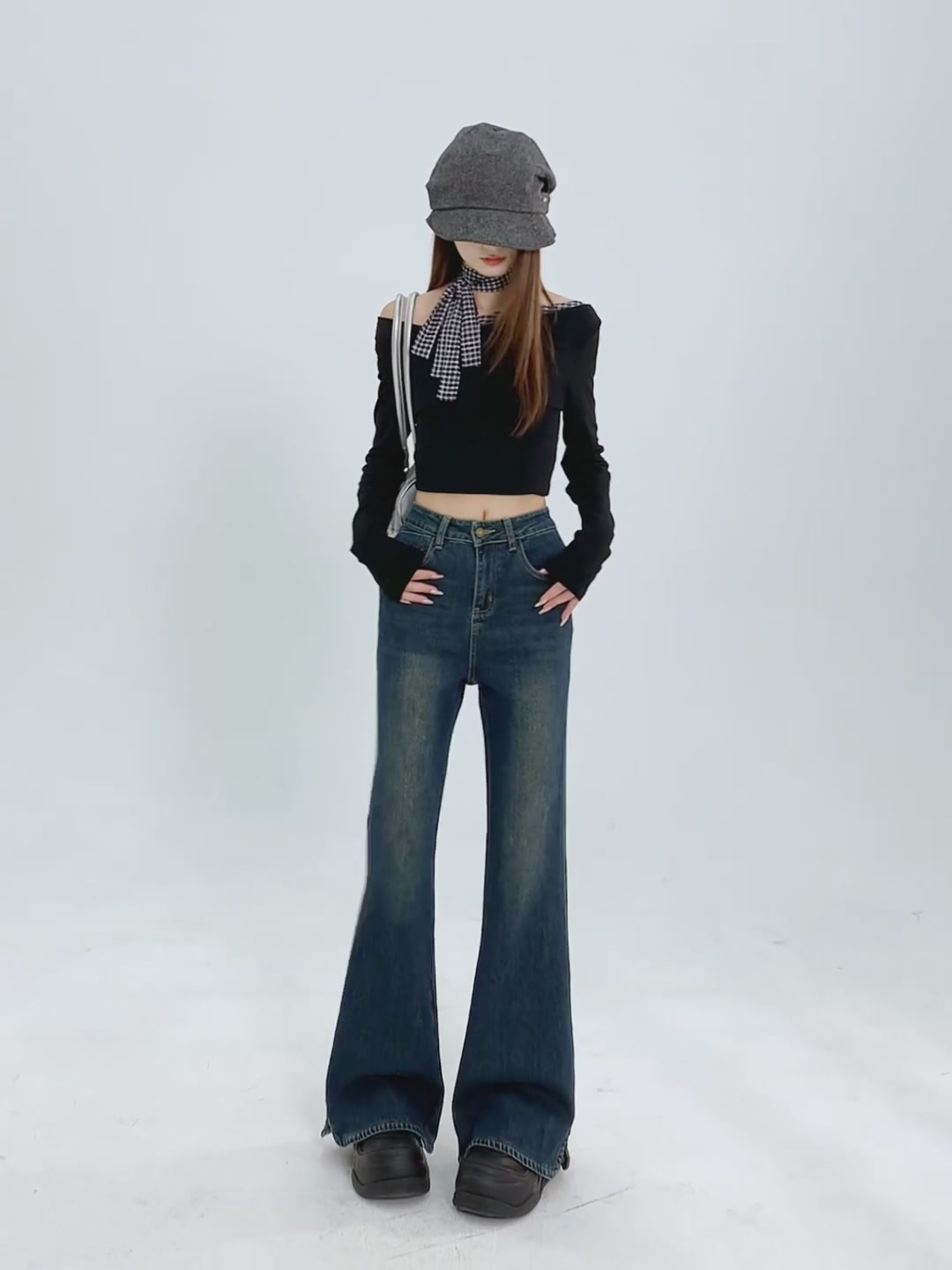 胖女孩的福音!这条加绒牛仔裤我直接焊在腿上!🔥