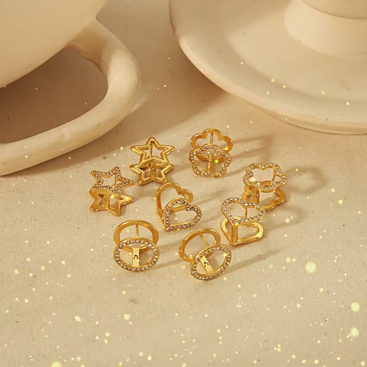 顽石记星星耳钉：百元价位里的精致小确幸，实测不褪色是真的香！