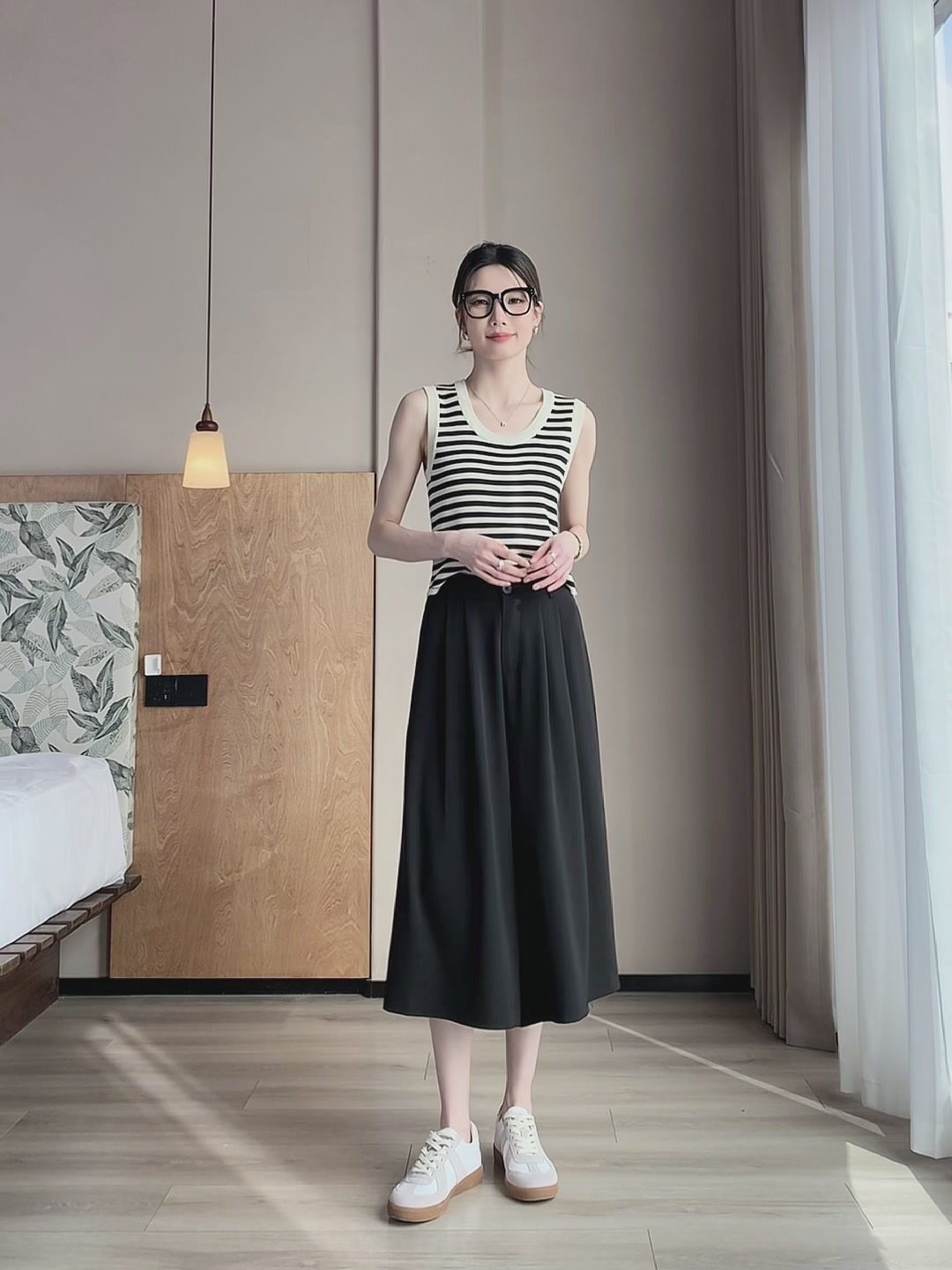 今芙这条西装裤裙，我穿了一周才敢说：349元值不值？