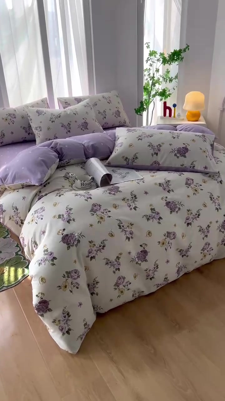 寐芸阁AB版全棉印花四件套：507元值不值？真实体验告诉你！