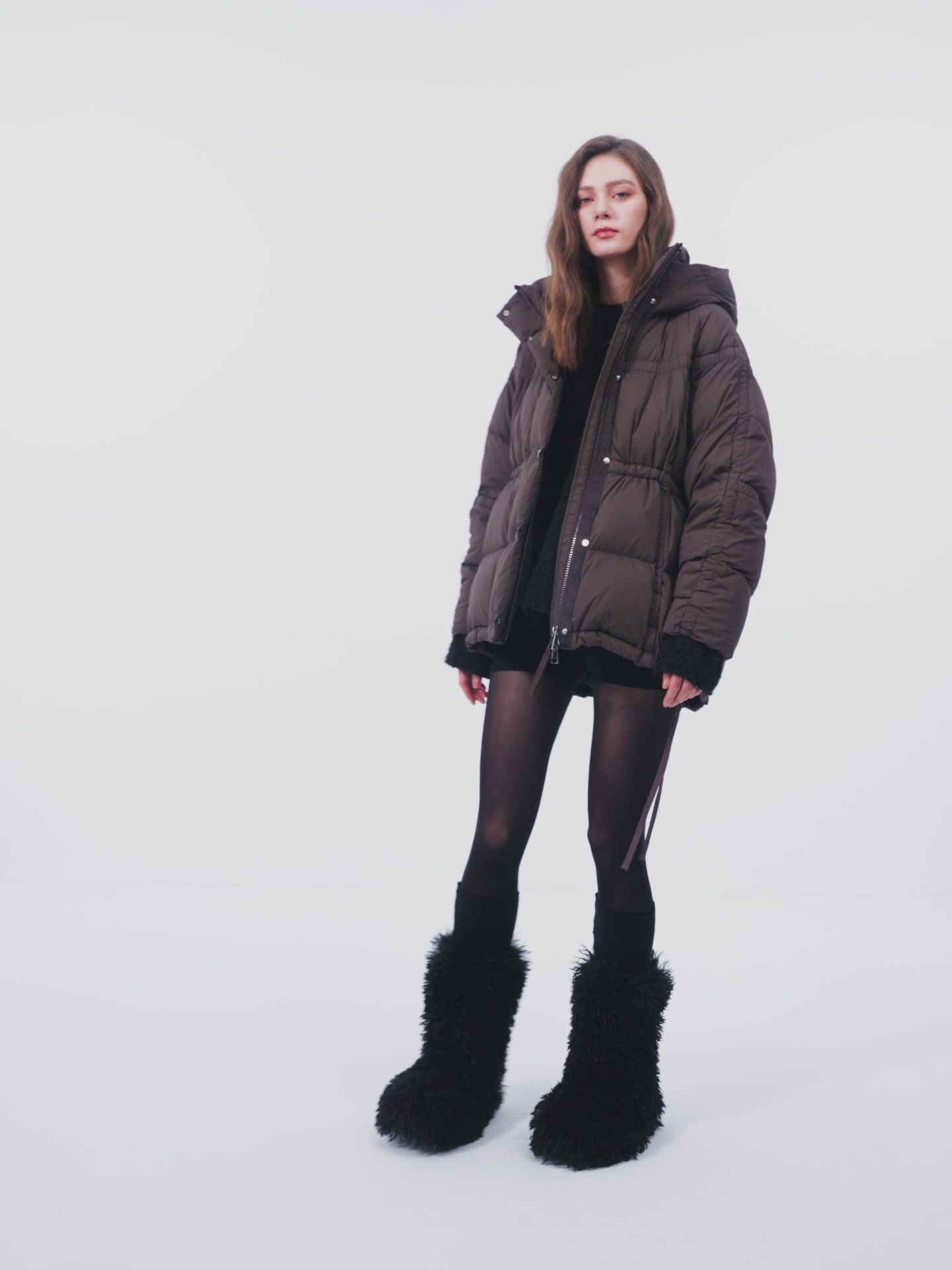 王子文同款羽绒服！冬天也能穿出芭蕾感，太绝了！