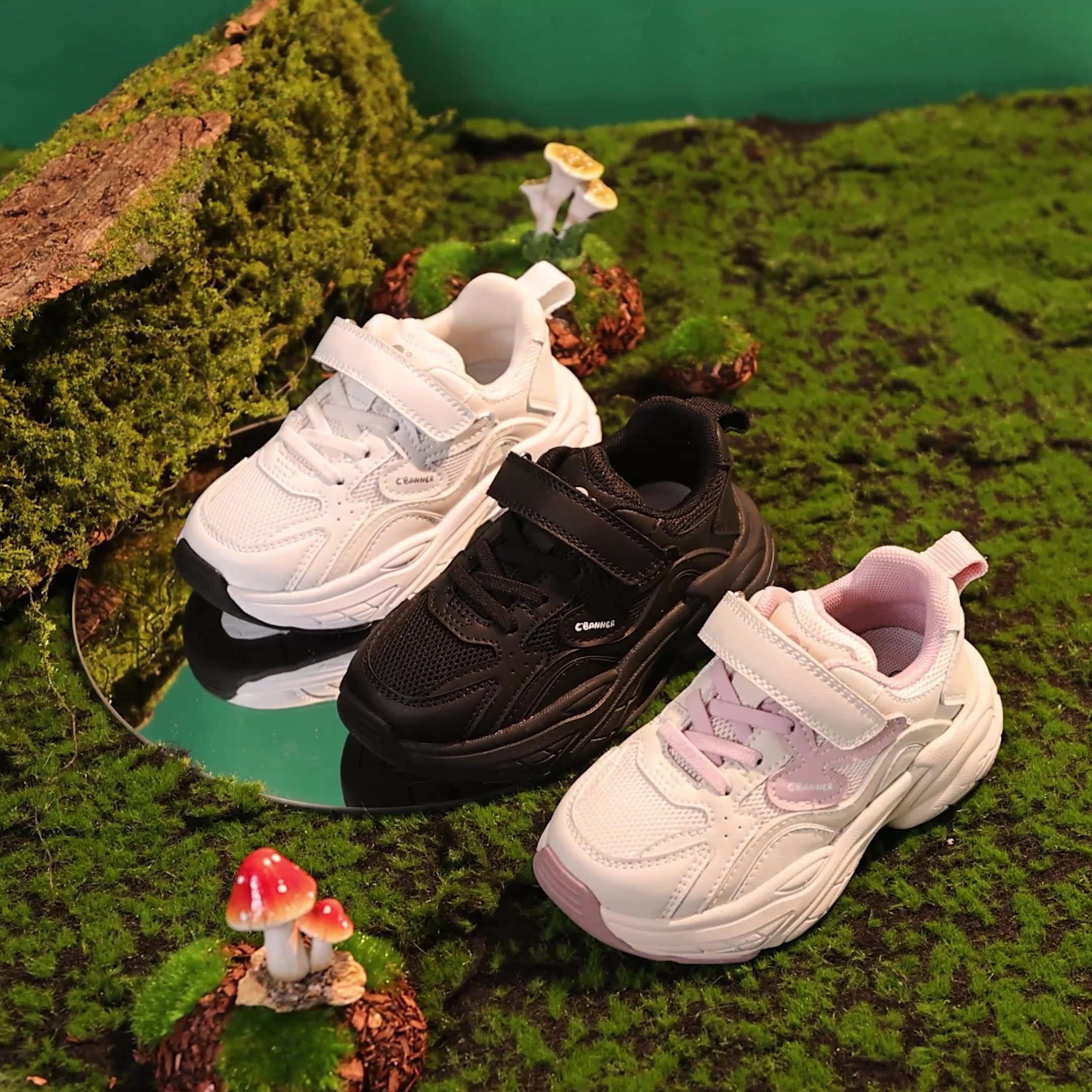 千百度老爹鞋，让娃秒变校园潮童！