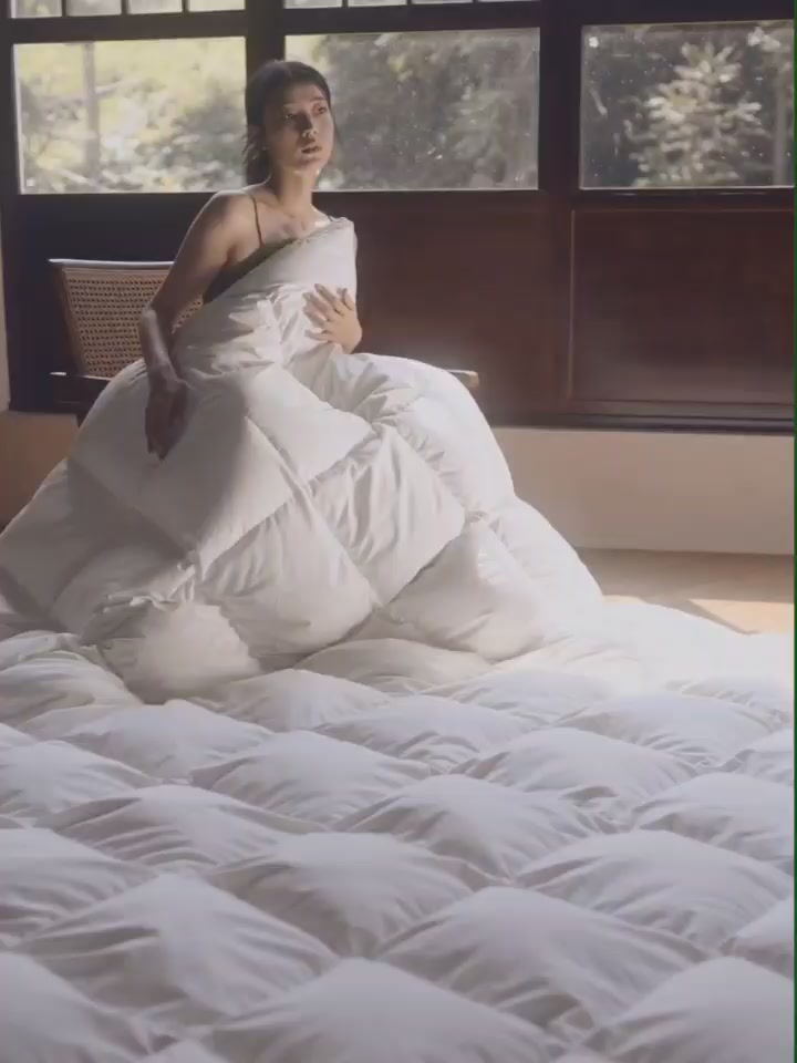 30年匠心，雁皇YESHON白鹅绒被，这个冬天我只想赖床！