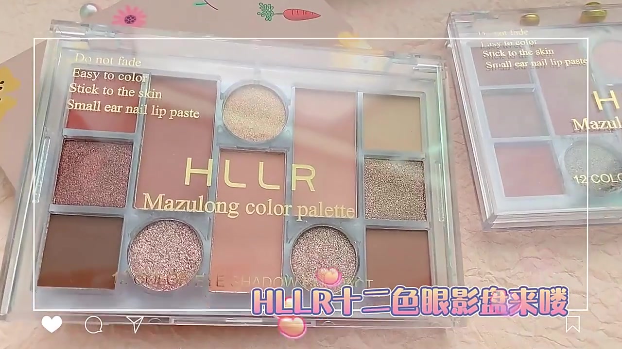 阿古丽娅十二色眼影盘测评|92块就能拥有奶茶大地色系!