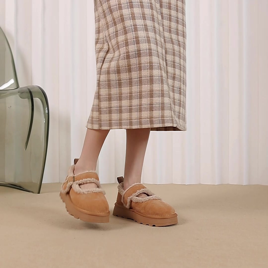 这双达芙妮雪地靴，让我在寒冬里找到了“暖男”般的守护