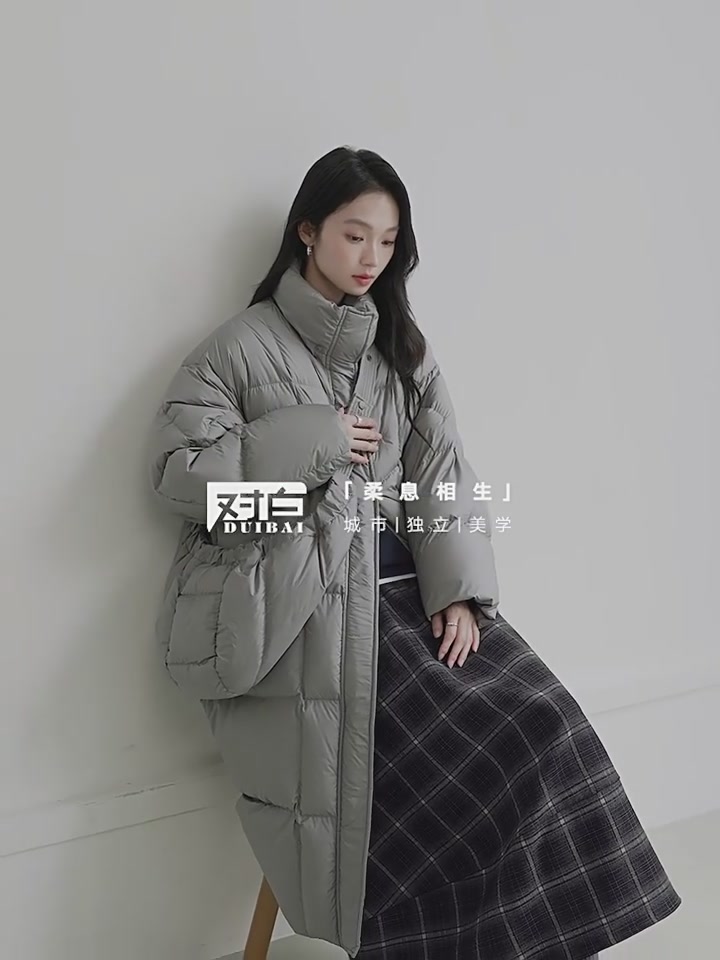 25冬新品！90白鹅绒长款羽绒服，这个冬天我承包了！❄️