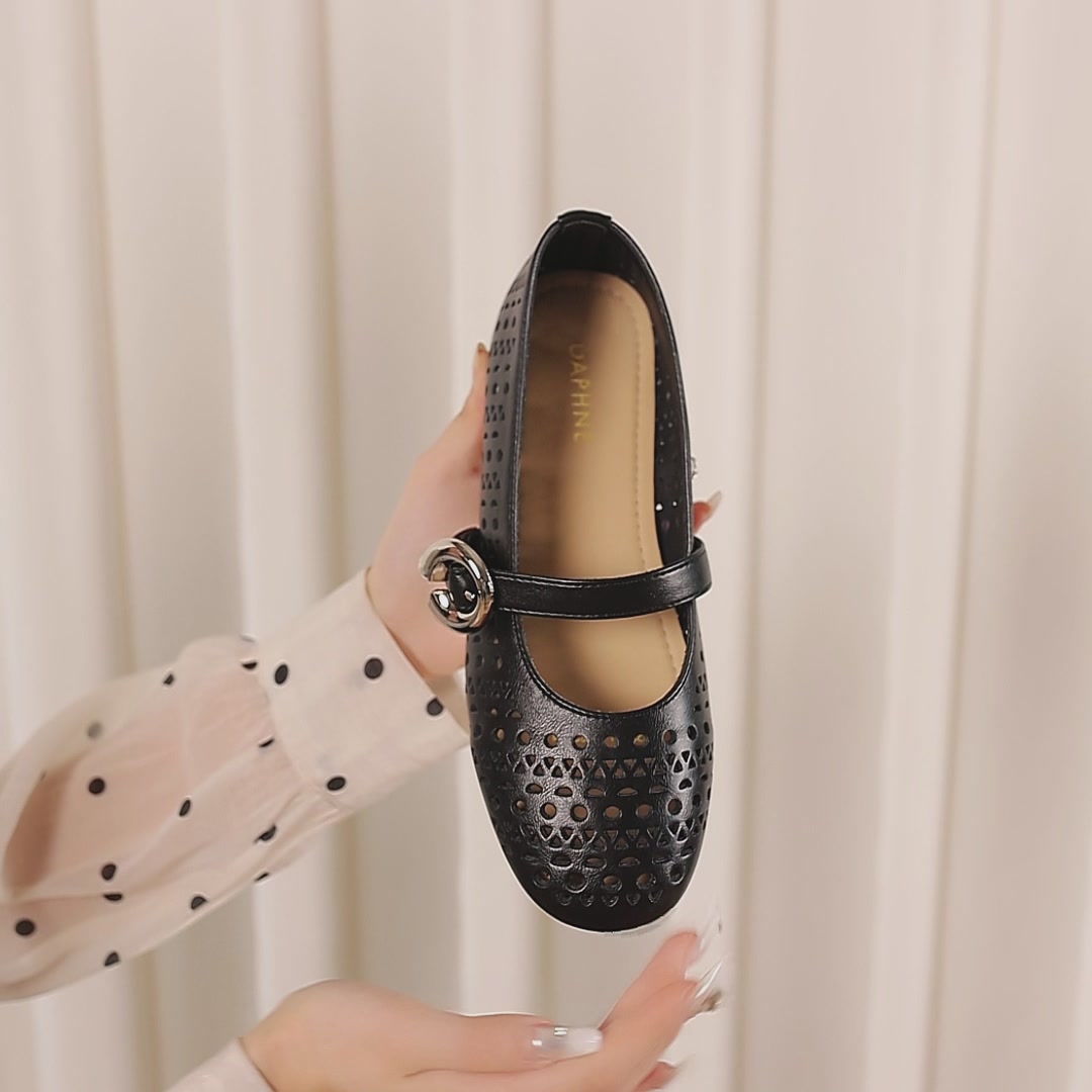 达芙妮玛丽珍鞋：透气又百搭，夏日法式风情轻松拿捏！