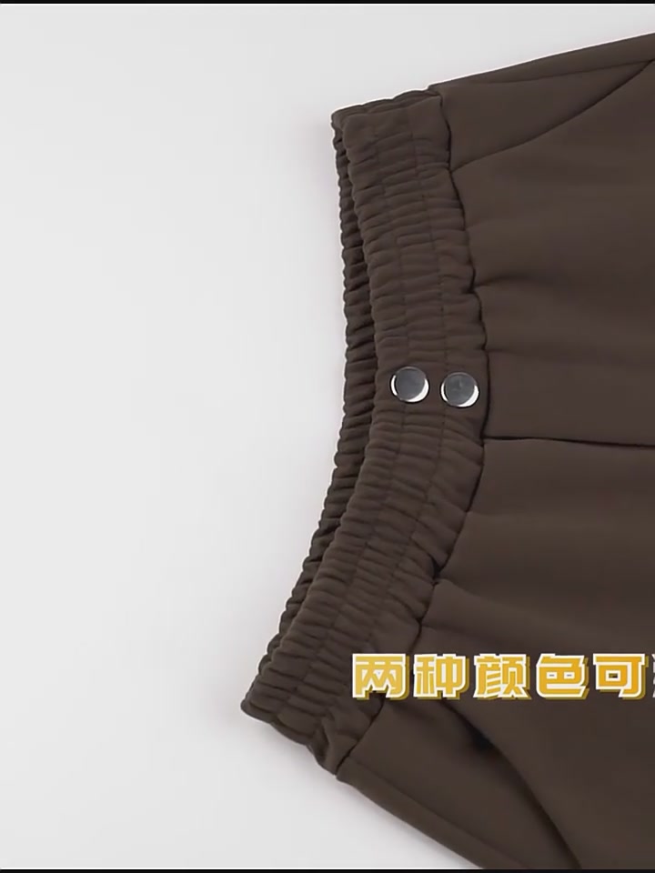 筱苮A字阔腿裤：显瘦遮胯的韩系神裤，我愿称之为‘胯宽救星’！