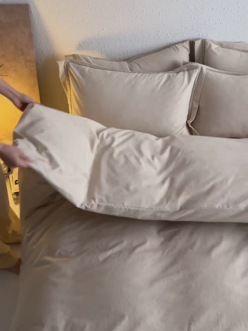 逸茉YiMo 高端A类棉麻四件套：睡在云端的亲肤体验，值不值这个价？