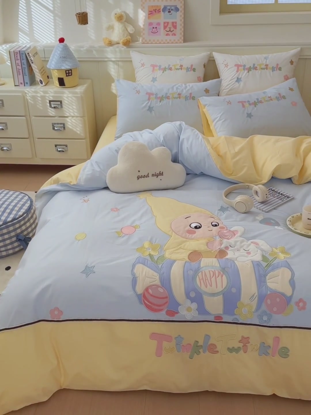 MACT糖果星人四件套：1498元买来的不只是床品，更是孩子的快乐星球！