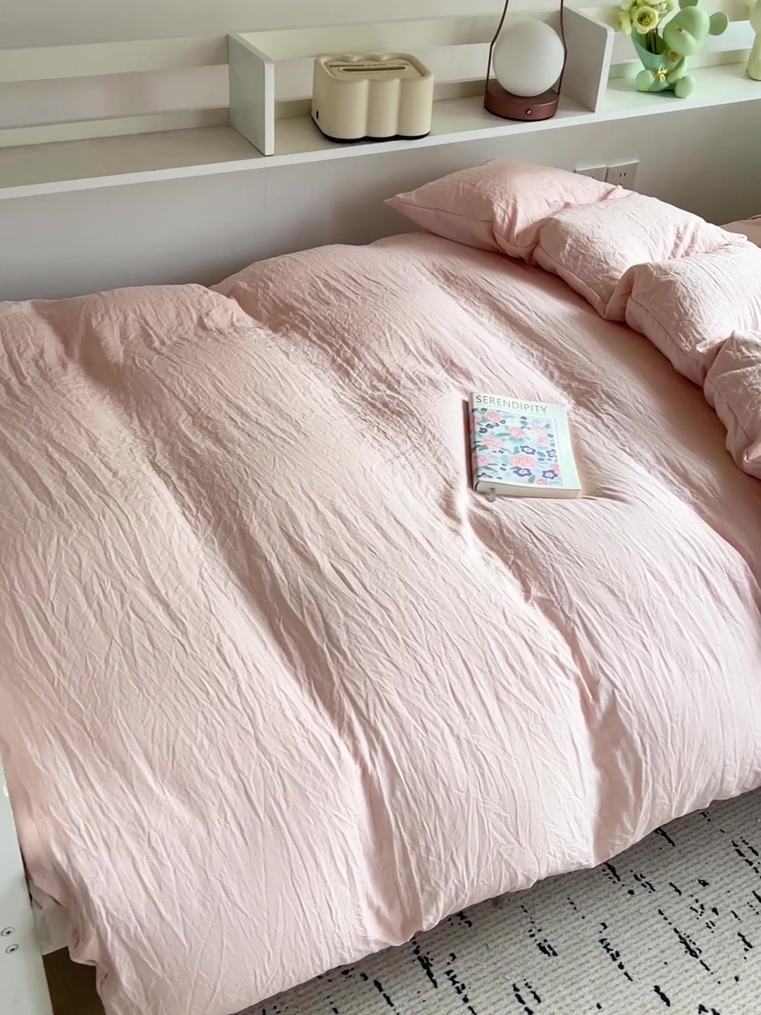 开学季宿舍床品大测评：这款水洗棉三件套，到底值不值得入手？