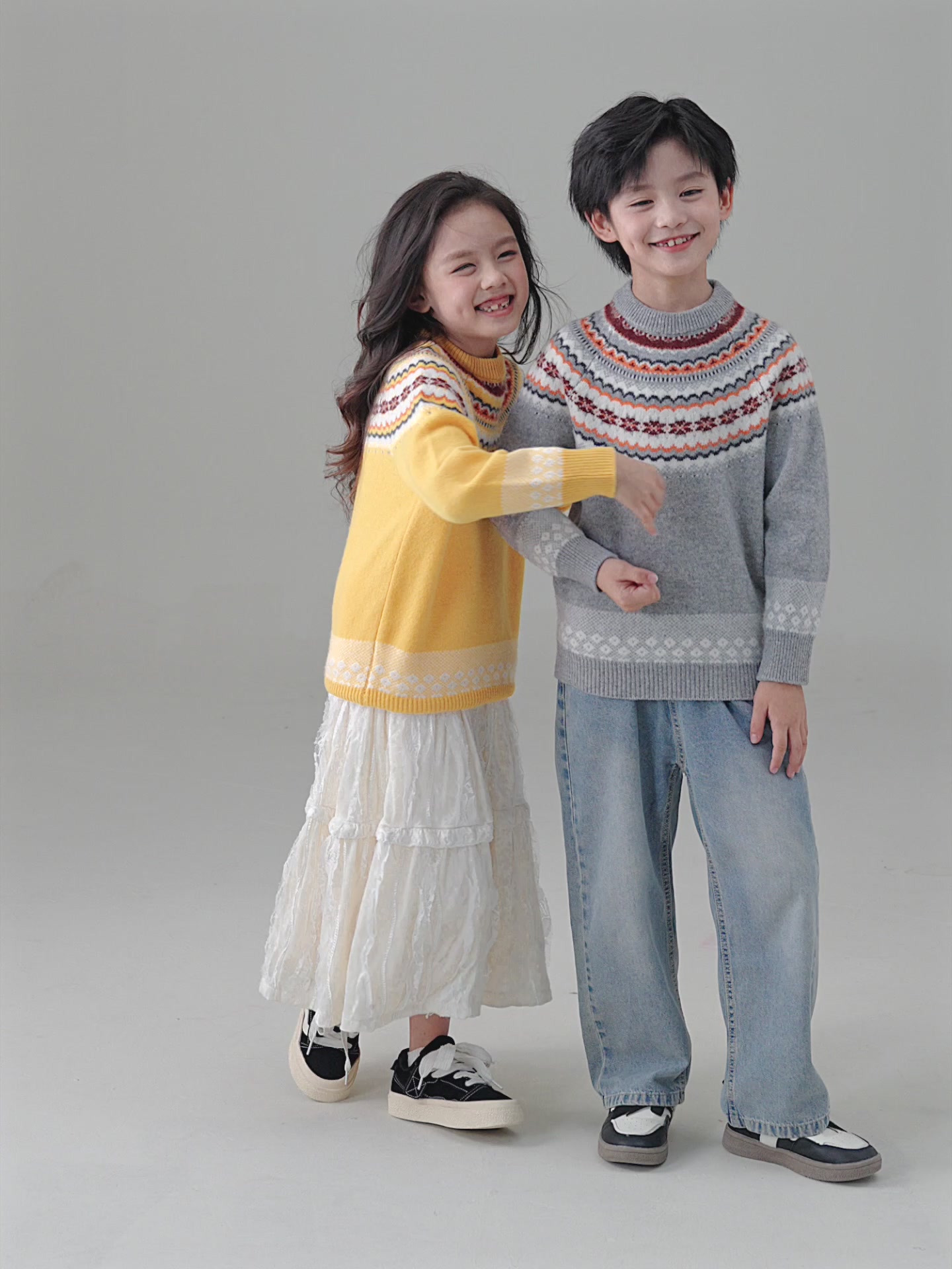 暖若娇儿童羊毛衫，文艺妈妈的选择！