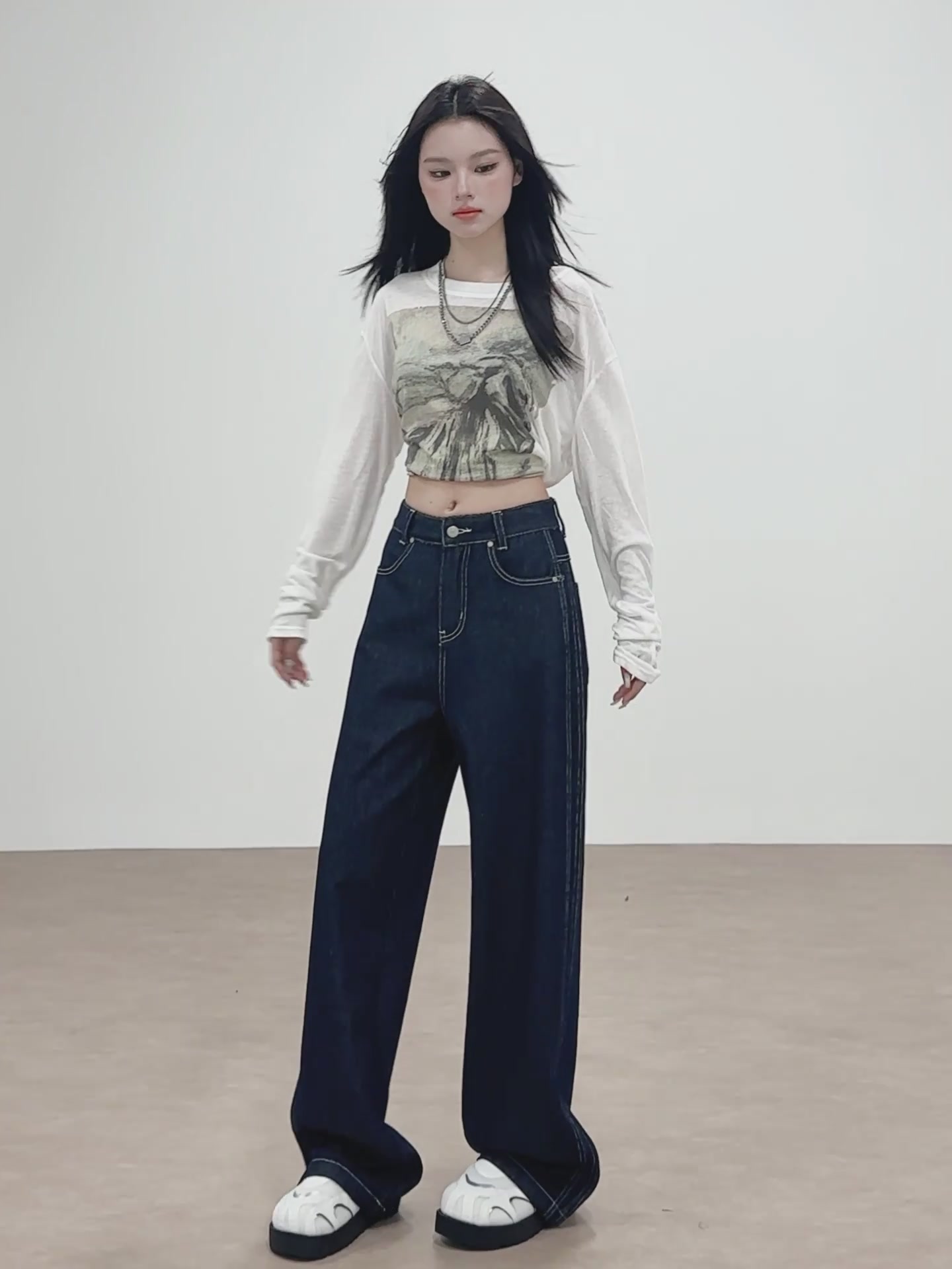 这条K家牛仔裤，让我在尴尬的饭局上找回了自信！