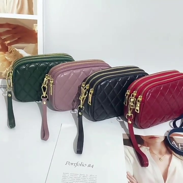 VANDEE菱格包：199元真皮斜挎包，简约百搭还是智商税？