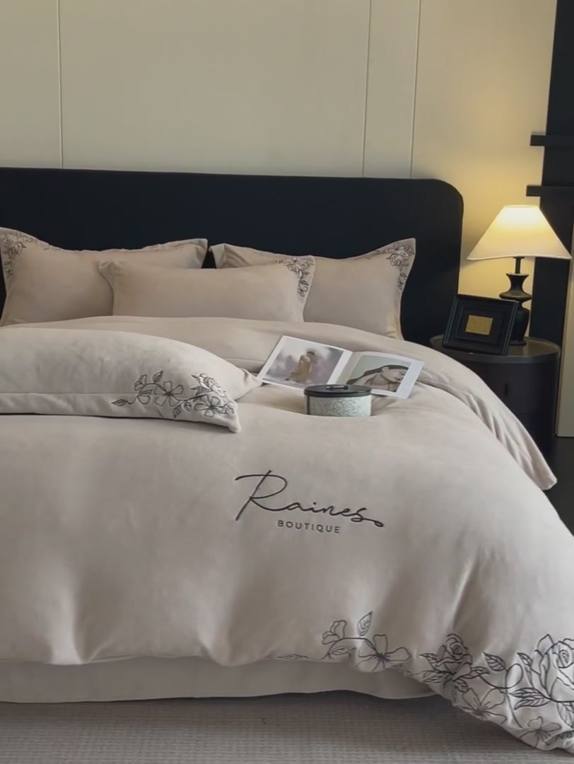 保睿利斯牛奶绒四件套：这个冬天，我决定和床谈一场温暖的恋爱