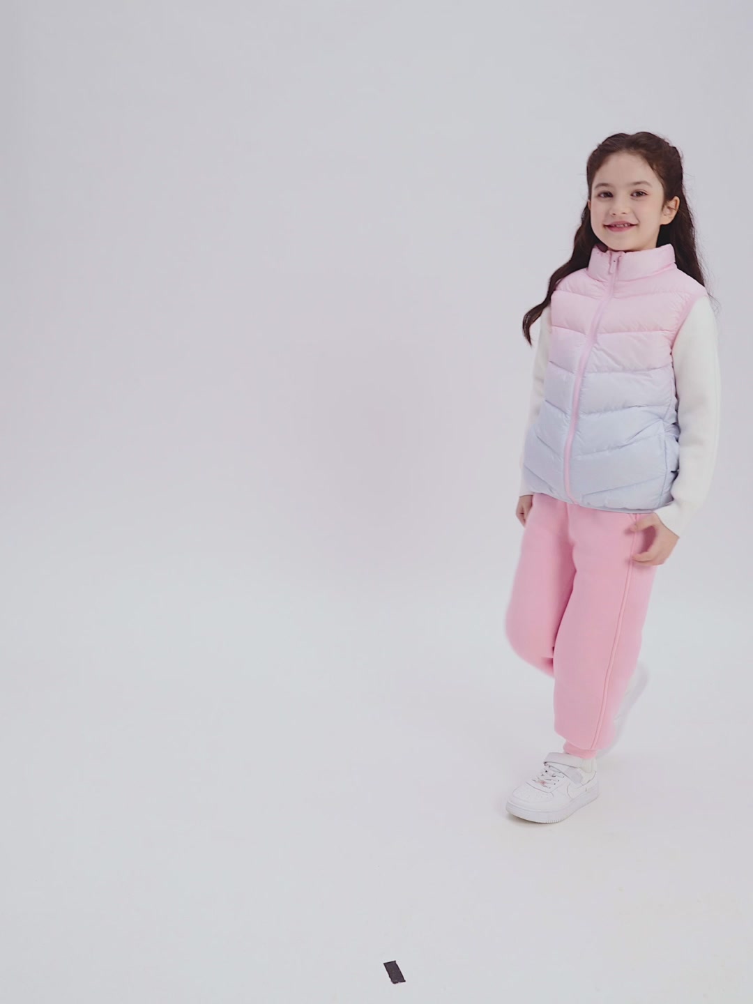 女宝冬季保暖内胆,巴布豆薄款羽绒马甲真香!