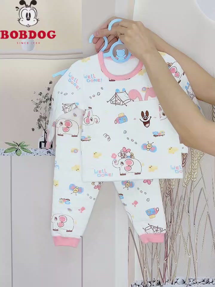 巴布豆高腰套装，宝宝秋季必备！