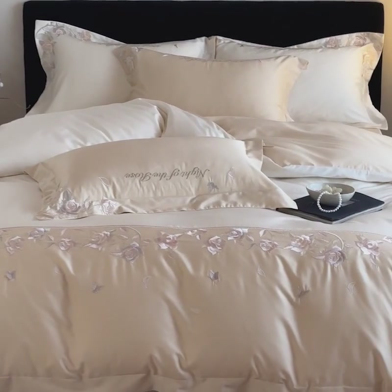 睡进云端：MACT 100S长绒棉四件套，轻奢睡眠的细腻革命