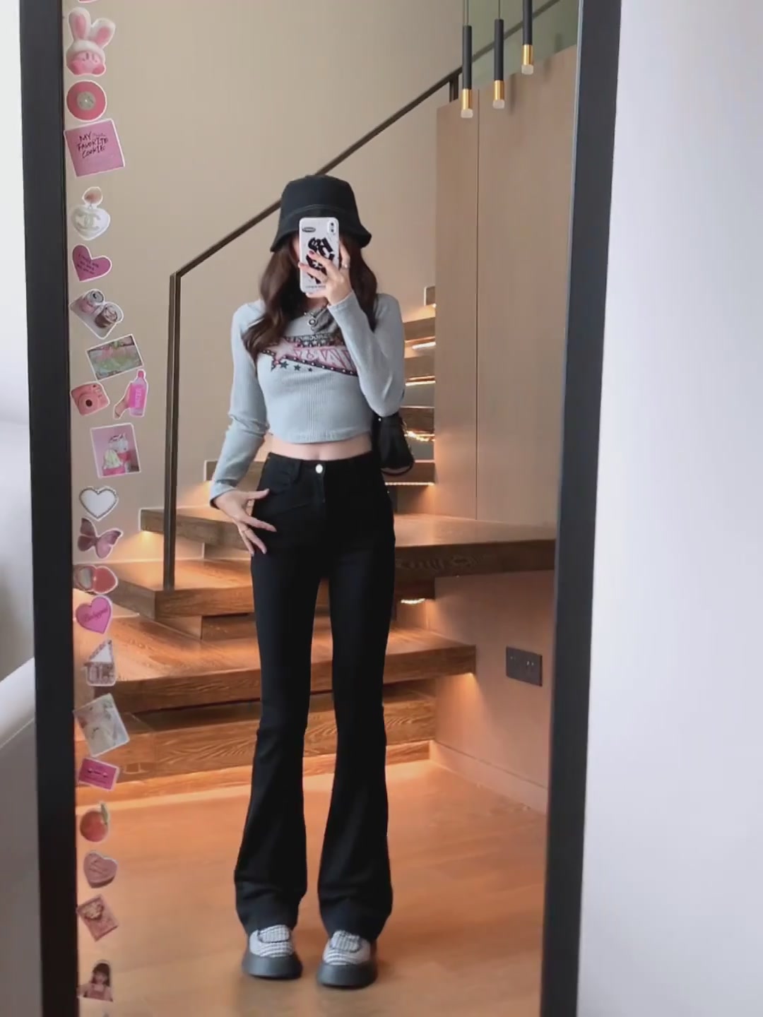 歌谛婕微喇叭牛仔裤测评：这裤子能让你腿长两米八？